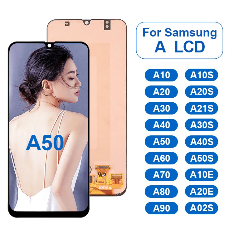 Wholesale Display Lcds Screen For Samsung Galaxy A50 A50S Amoled Replacements Pantallas Touch Screen Digitizer Assembly
