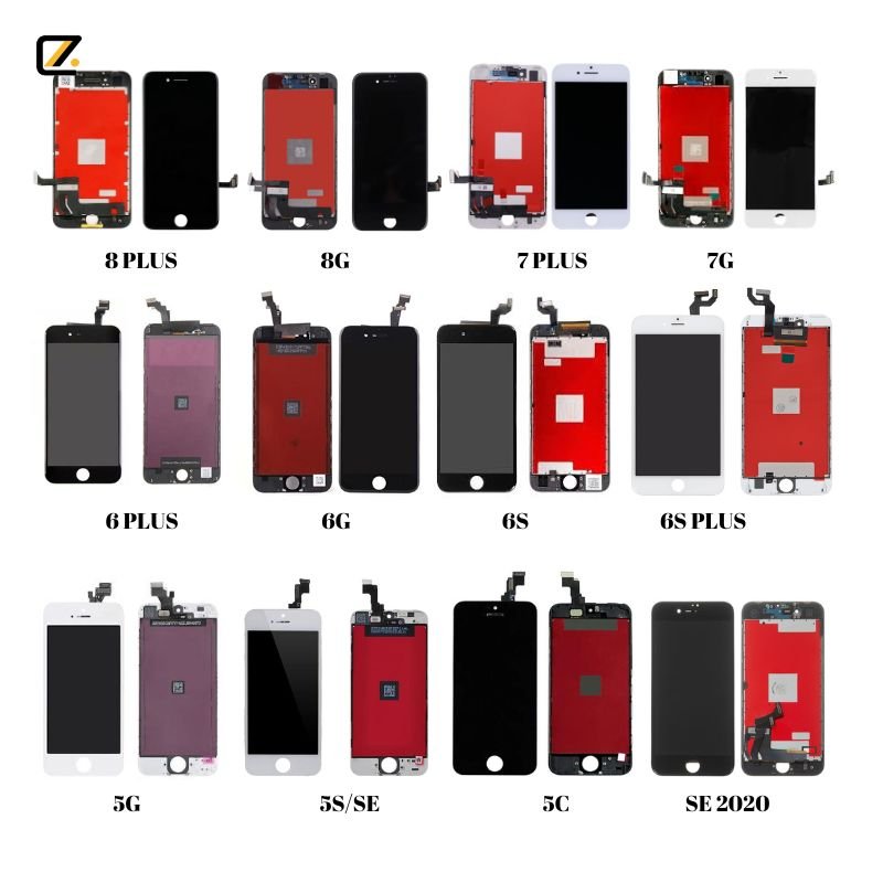 China Factory Mobile Phone Lcd Touch Screen Display Different Brands Model Complete Display Digitizer Mobile Lcds