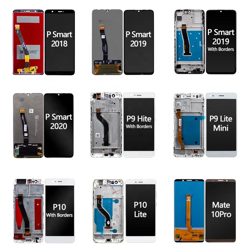 China Factory Mobile Phone Lcd Touch Screen Display Different Brands Model Complete Display Digitizer Mobile Lcds