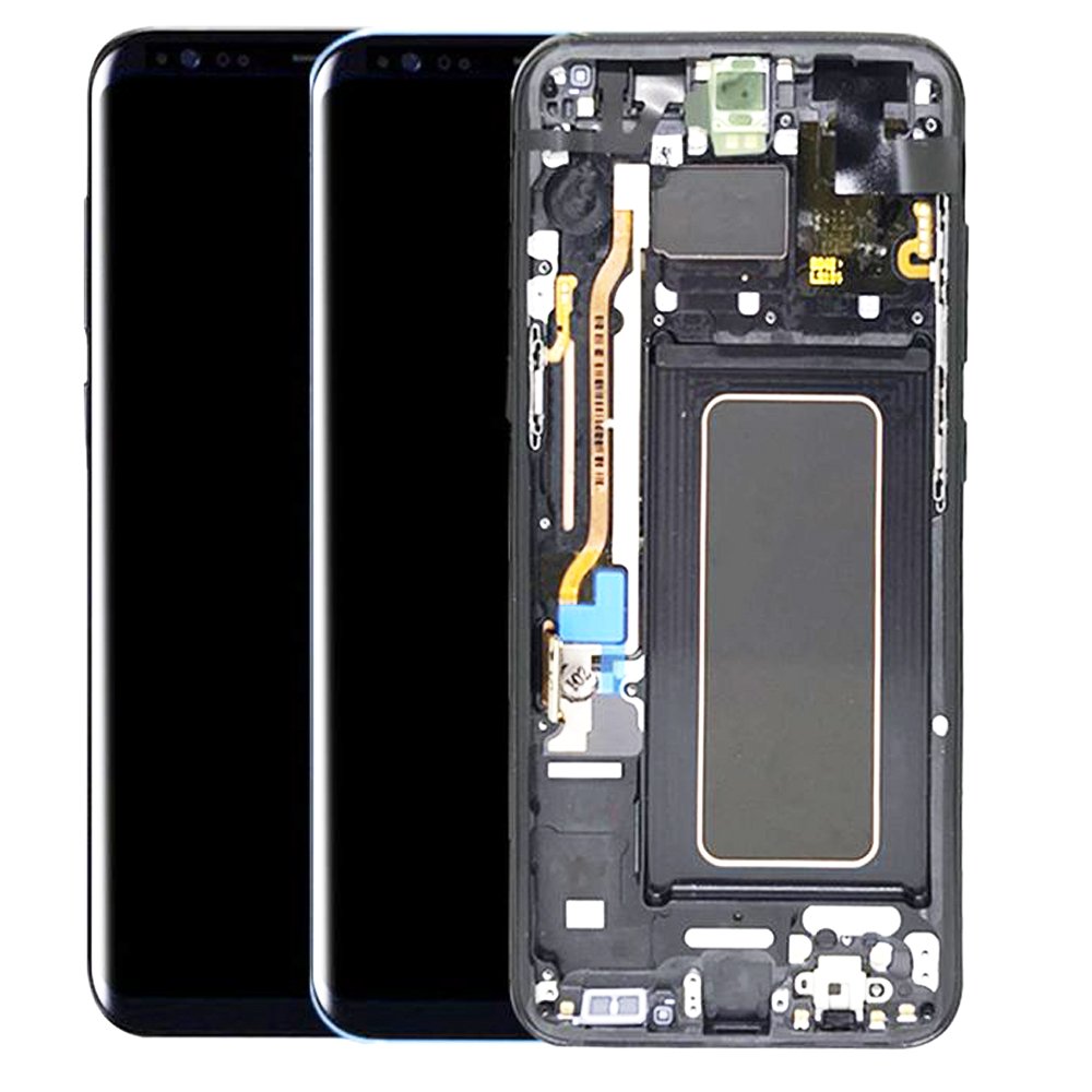 For Samsung Galaxy S8 Plus G955F G955U Factory Price Framed Mobile Phone Spare Parts Display Touch Screen