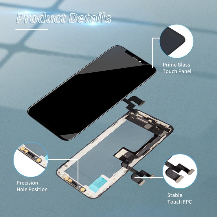 Mobile phone Lcds for iphone xs screen replacement wholesale original lcd display phone screen for iphone xs lcd