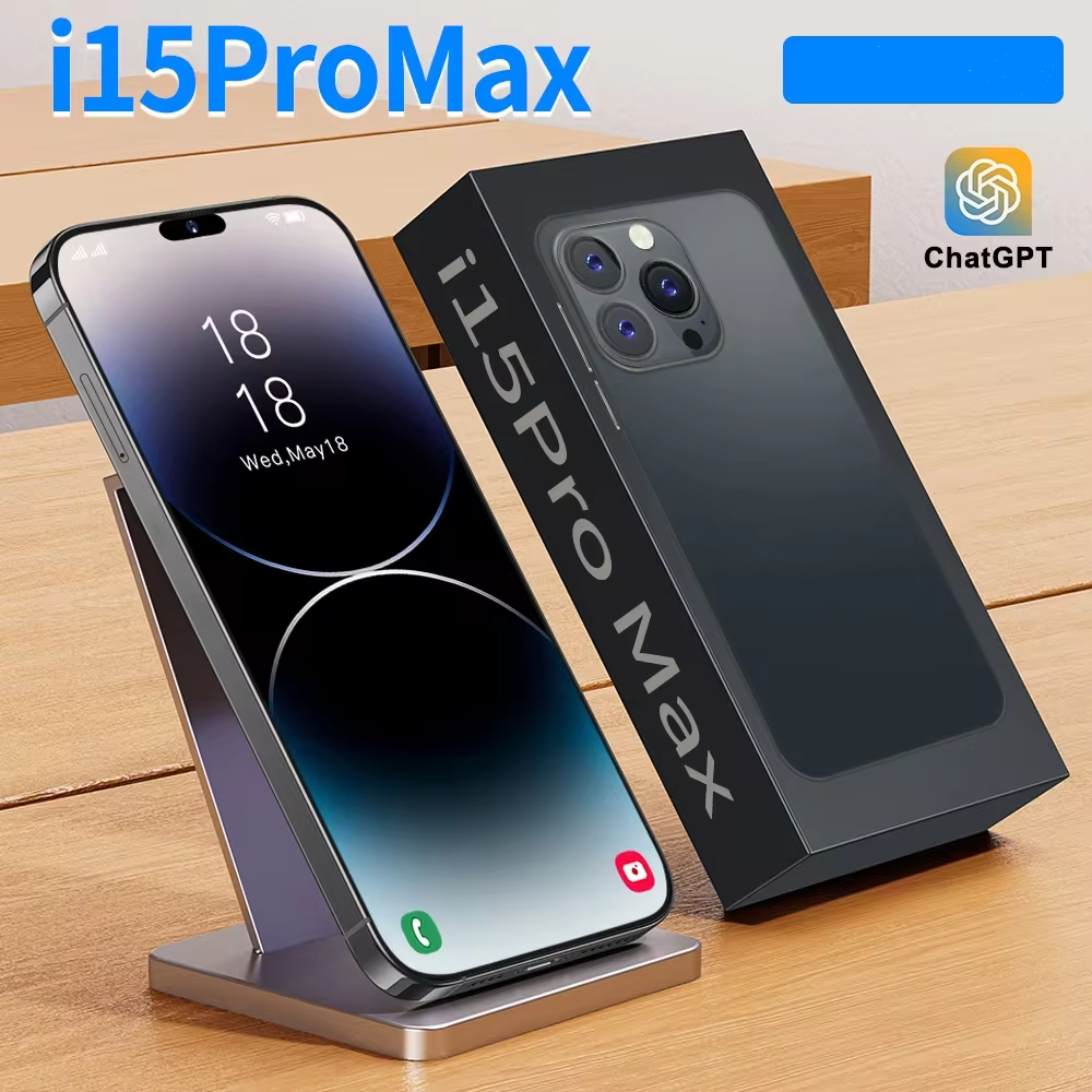 Original i15 phone 14 pro neuf 6.7 inch 12GB + 512Gb Clone smart 8-core celulares unlocked mobile