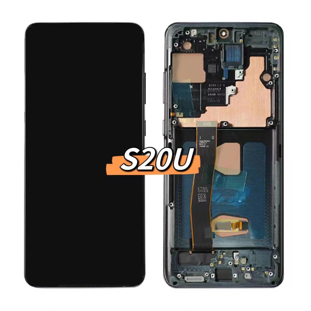 For Samsung S20ULTRA Screen Replacement for Mobile Phones Frame OLED Display Screen Assembly with Digital Module