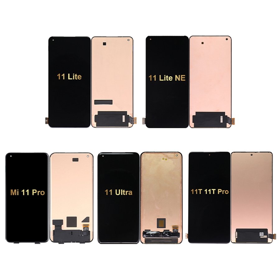Fair Price Original Mobile Phone Lcd Replacement Display Touch Screen Panel For Xiaomi 11 Lite NE Mi 11 Pro 11 Ultra 11T Pro