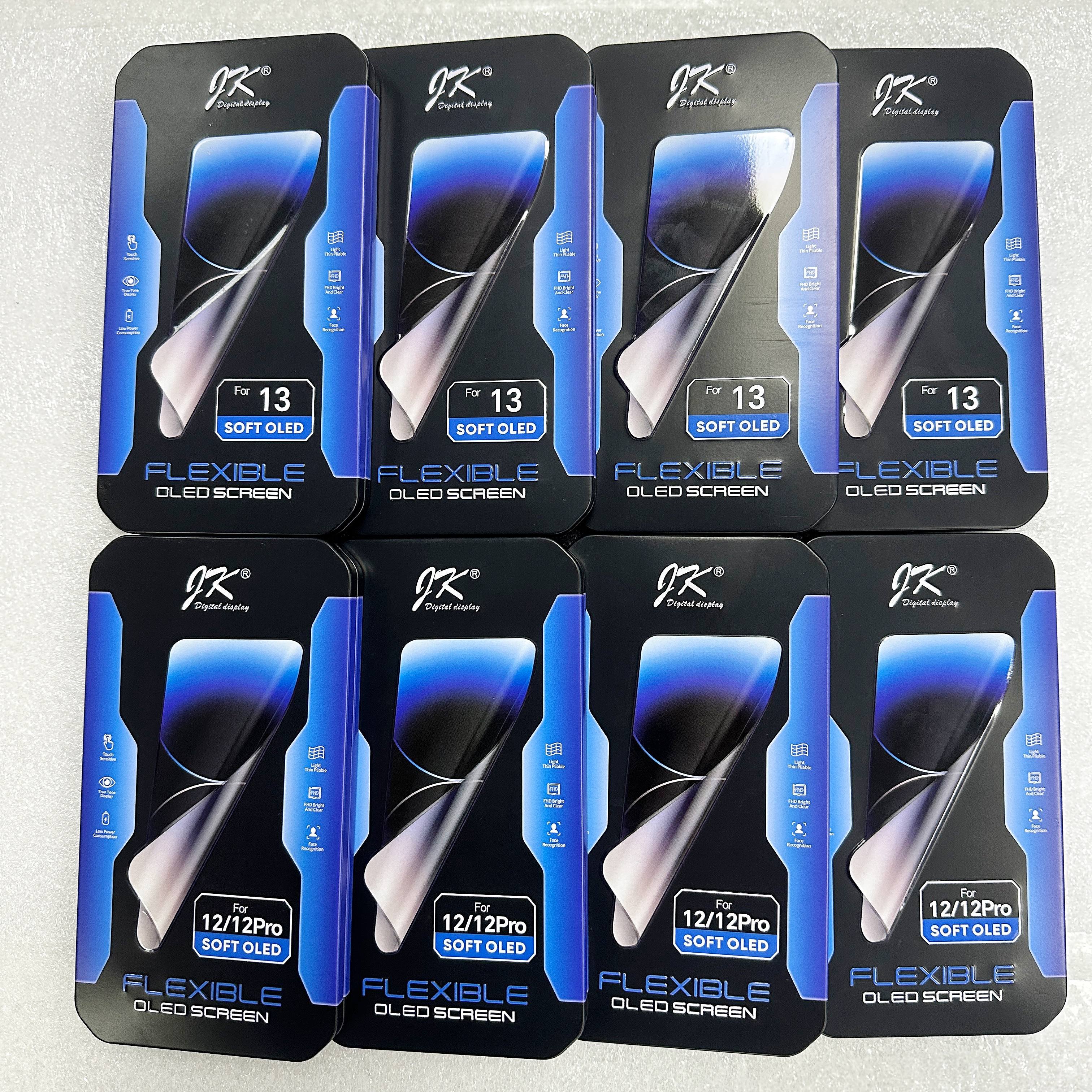 Mobile Phone LCD Soft OLED JK Incell LCD Touch Screen displays for iPhone X XR 11 12 Pro Max 13 14 For iPhone XS Max OLED