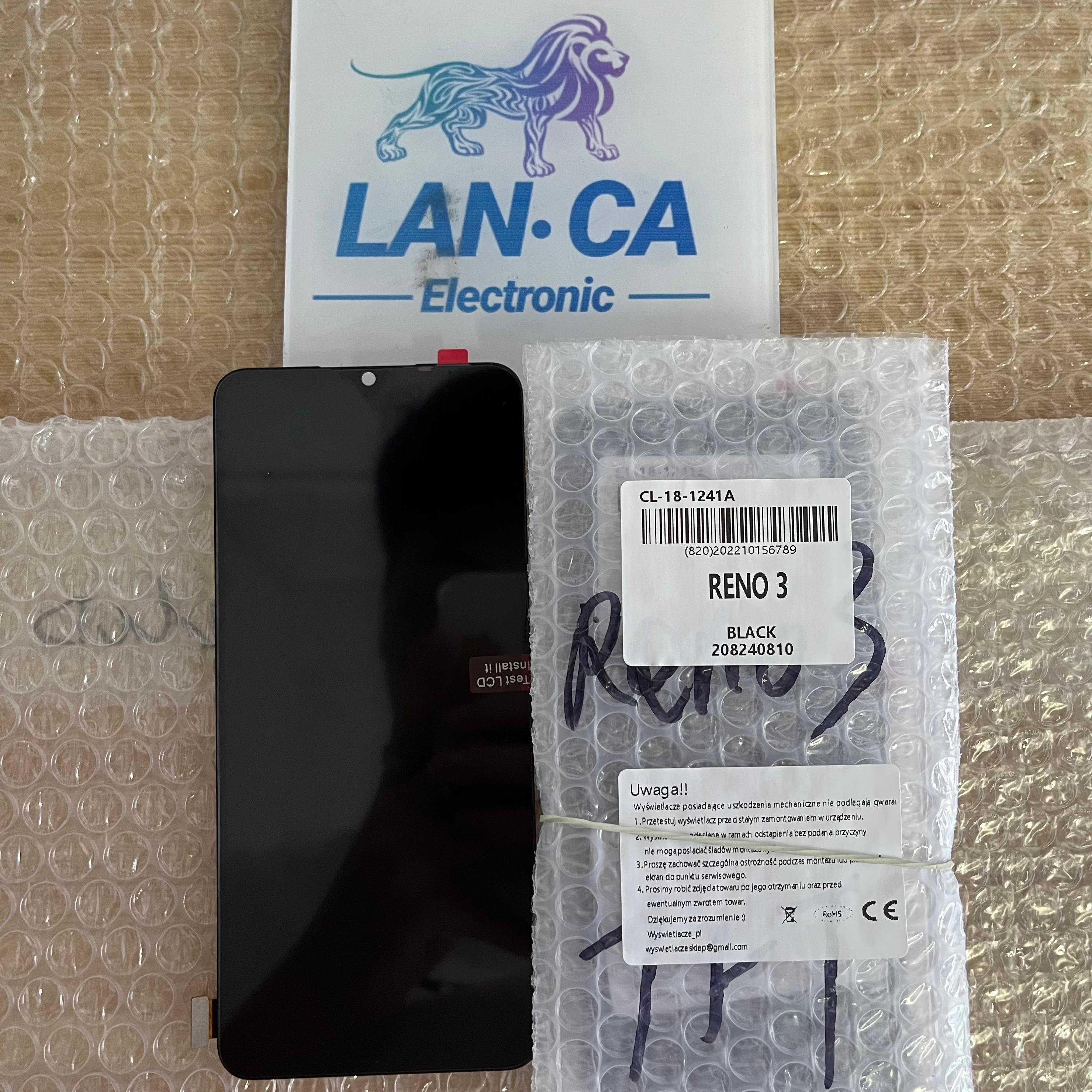 Mobile Phone Lcd Screen For Realme Reno 3 Display reno3 LCD Touch Screen Replacement