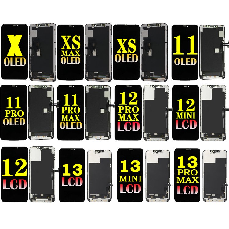 Gx Oled Factory Wholesale Mobile Phone Lcd Replacement Lcd Screen Display Assembly For Iphone Gx X Xs Max 11 Pro