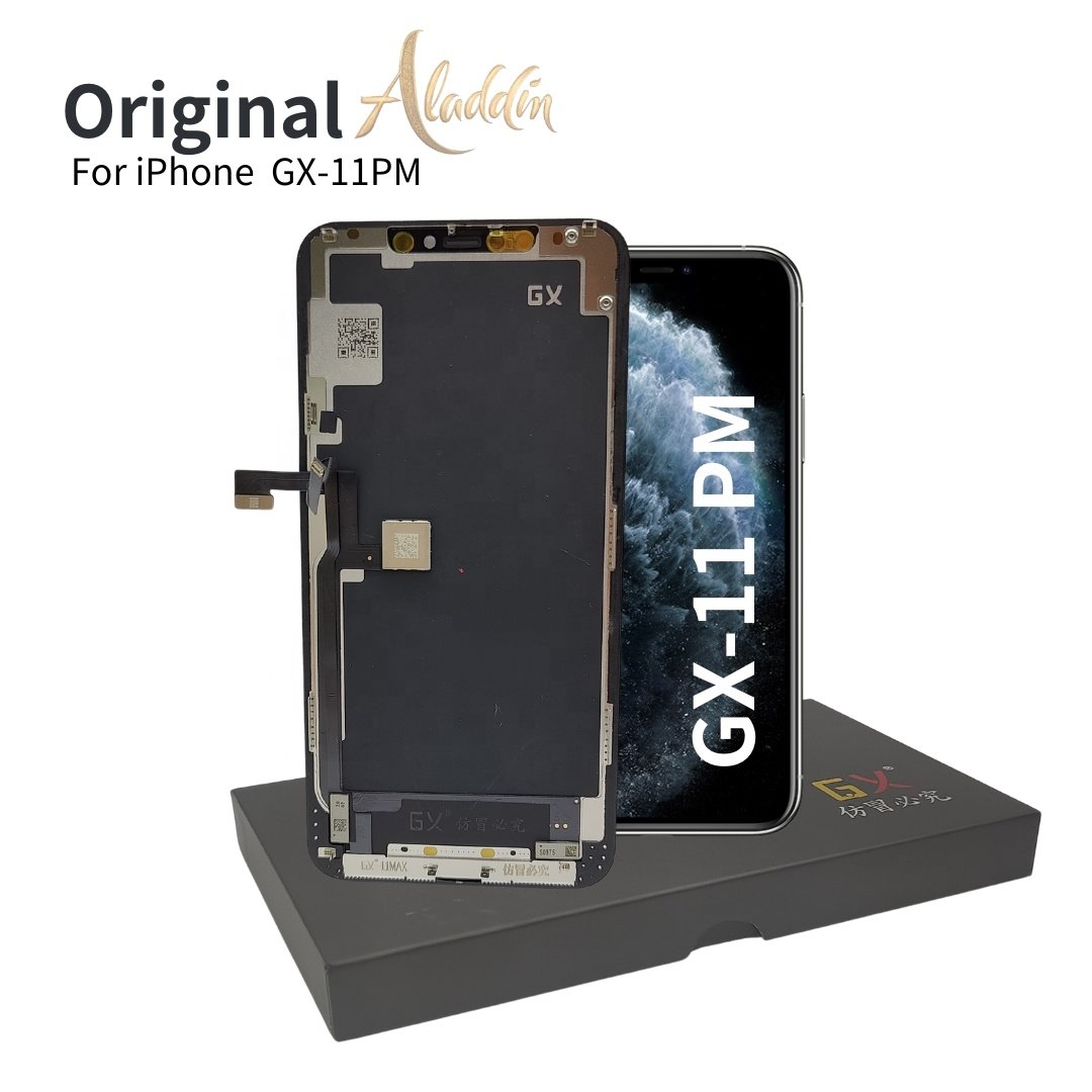 Brand New Original Phone parts LCD GX 11pm Oled for iPhone 11 PM Apple Mobile Phone LCD Repairment Parts with service pack box