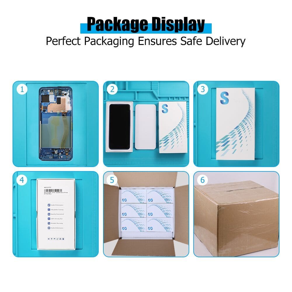 Factory wholesale Original LCD Screen For Samsung Galaxy S6 S7 S8 S9 S10 S20 S21 S23 ultra S series Display Touch Screen