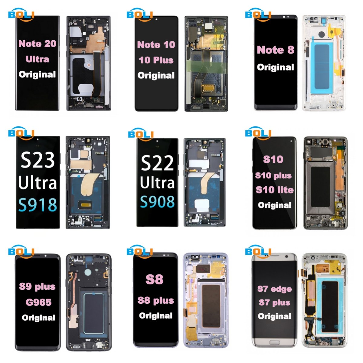 Mobile phone lcds for Samsung A02 A12 A21 A22 A32 A50 A54 A71 Lcd display touch screen for Samsung Galaxy A10 A20 A30 LCD screen