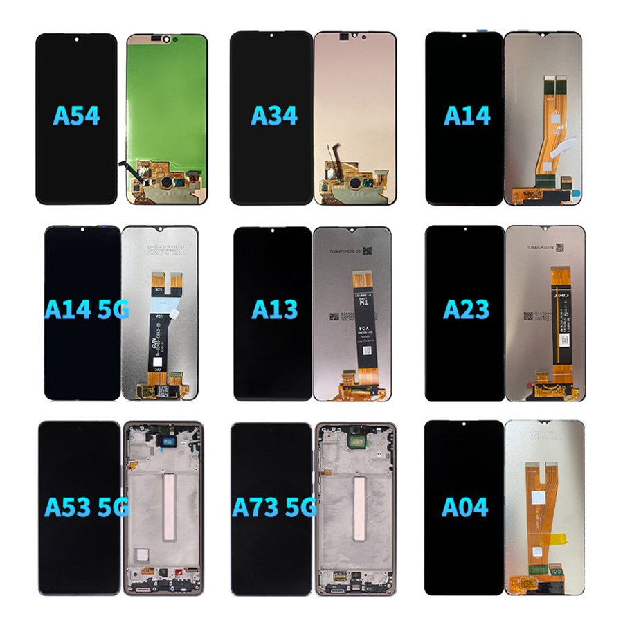Professional Mobile LCD For Samsung A03 A04 A10 A12 A13 A14 A22 A23 A24 A30 A31 A34 A50 A51 A54 A70 A71 A72 A73 5G Screen