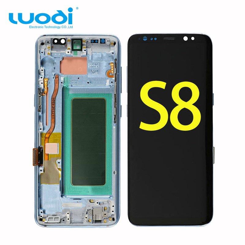 Original Mobile Phone Display Touch Screen For Samsung Galaxy S8 S9 S10 S10E S20 S21 Plus Ultra Lcd Screen Assembly With Dots
