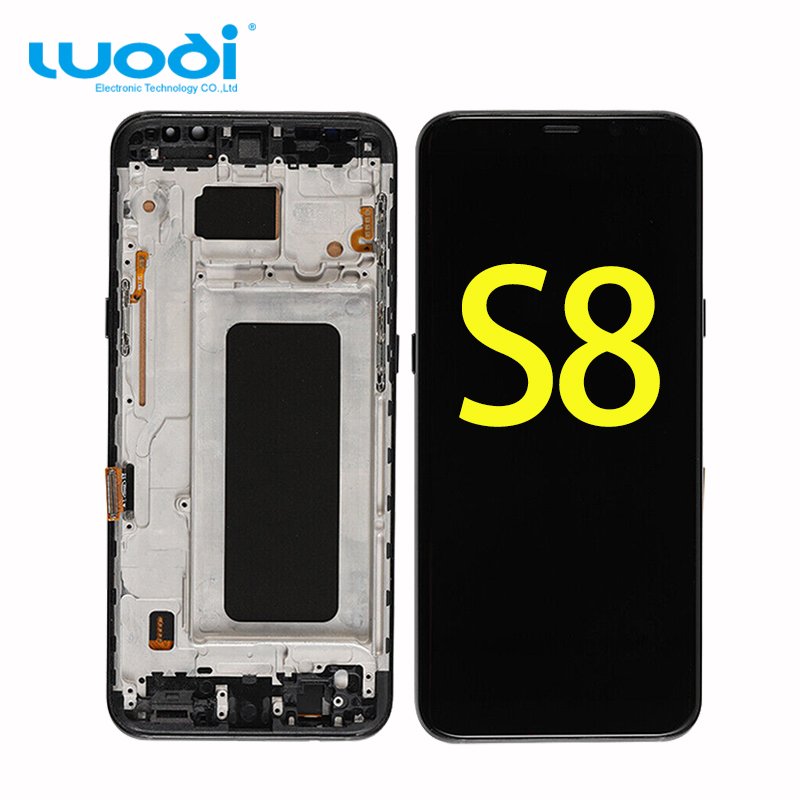 Original Mobile Phone Display Touch Screen For Samsung Galaxy S8 S9 S10 S10E S20 S21 Plus Ultra Lcd Screen Assembly With Dots