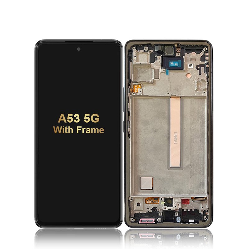 Mobile Phones Lcds For Samsung A52 A53 A54 A70 A71 A72 A73 5G With Frame Touch Screen Display Replacement Digitizer Assembly