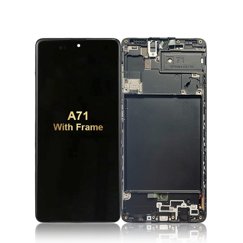 Mobile Phones Lcds For Samsung A52 A53 A54 A70 A71 A72 A73 5G With Frame Touch Screen Display Replacement Digitizer Assembly