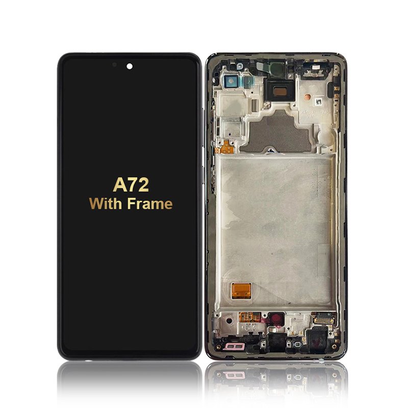 Mobile Phones Lcds For Samsung A52 A53 A54 A70 A71 A72 A73 5G With Frame Touch Screen Display Replacement Digitizer Assembly