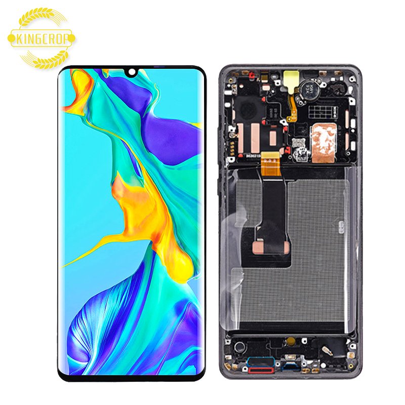 Wholesale High Quality Mobile Phone OLED LCD Screen For Huawei P20 P30 P40 P50 P60 Pro LCD Touch Display With Frame Assembly