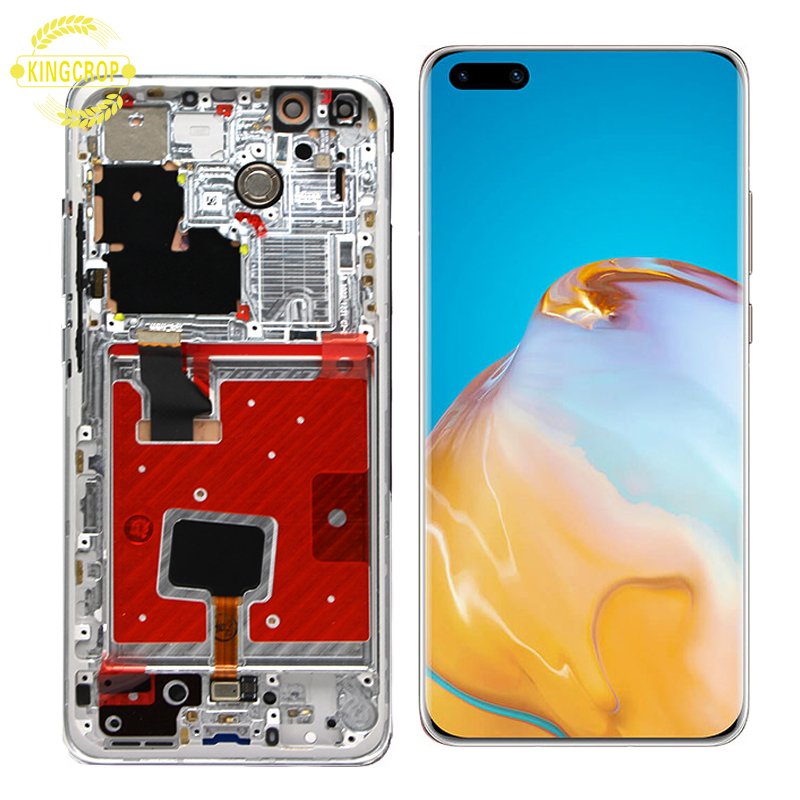 Wholesale High Quality Mobile Phone OLED LCD Screen For Huawei P20 P30 P40 P50 P60 Pro LCD Touch Display With Frame Assembly