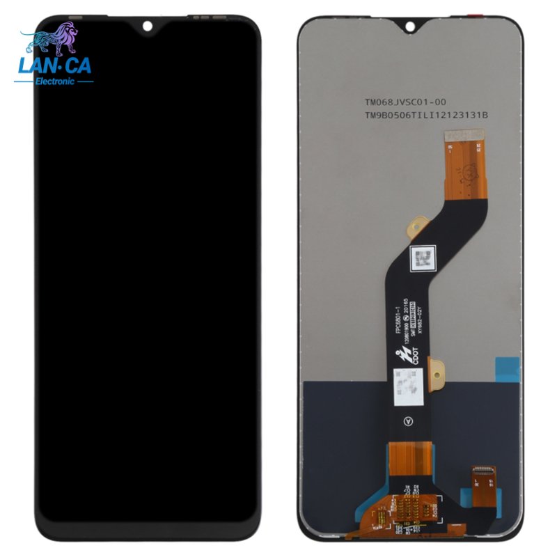 Digitizer Assembly Parts Mobile Phone Lcd Screen for Smart 6Plus X689 display for Smart6Plus Digitizer Full Assembly with Frame