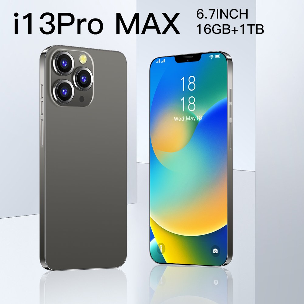 Original Brand New Mobile i Phone 13 Pro Max 5G Smartphone Smart Phone i15 14 16 1T Cheap Smart Telephone For Phone Cell