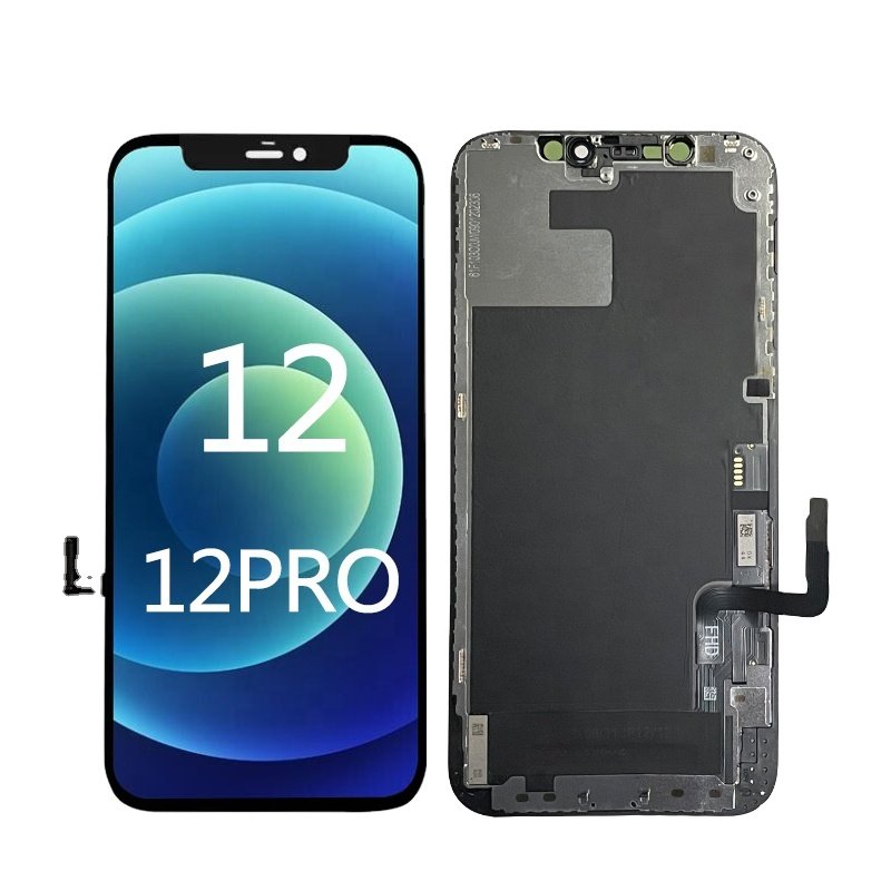 OLED Mobile Phone replacement lcd screen for iphone 12 11 13 14 pro max In-cell for iphone x xr xs se 6 7 8 plus display lcd