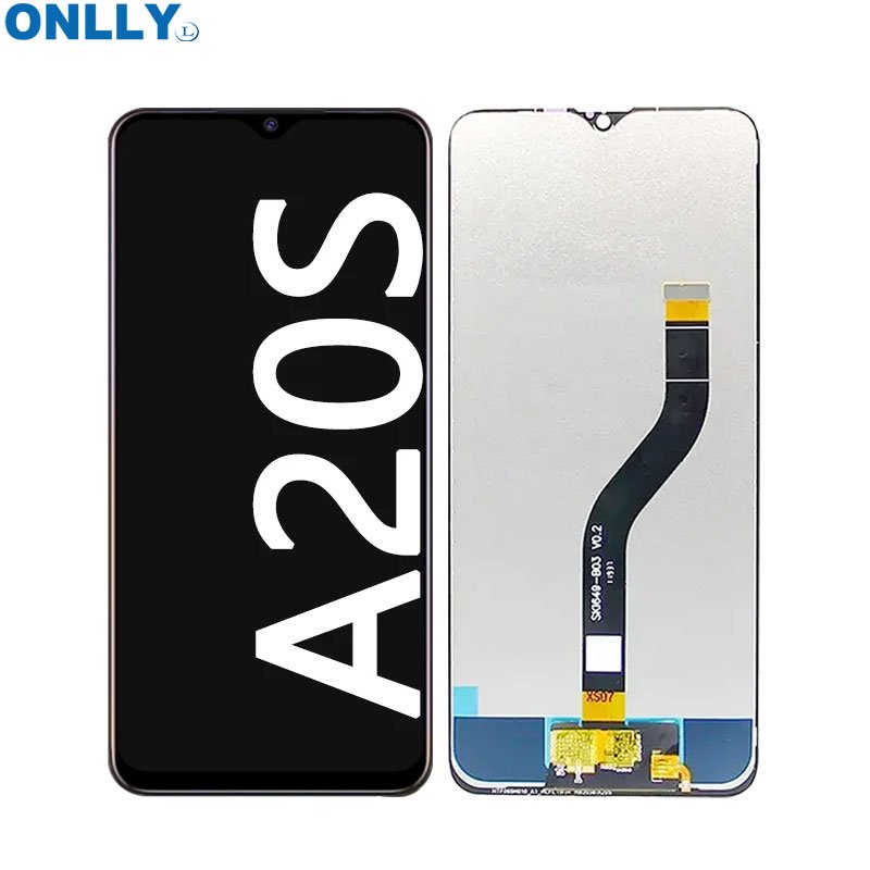 For samsung A20s original lcd telephone portable display panel combo for galaxy lcds