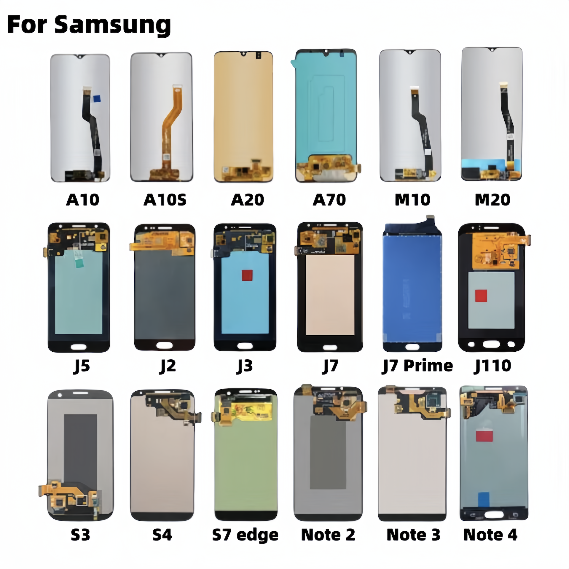 Factory display Mobile Phone Lcd touch Screen for samsung A21 A21s replacement phone screen original sale