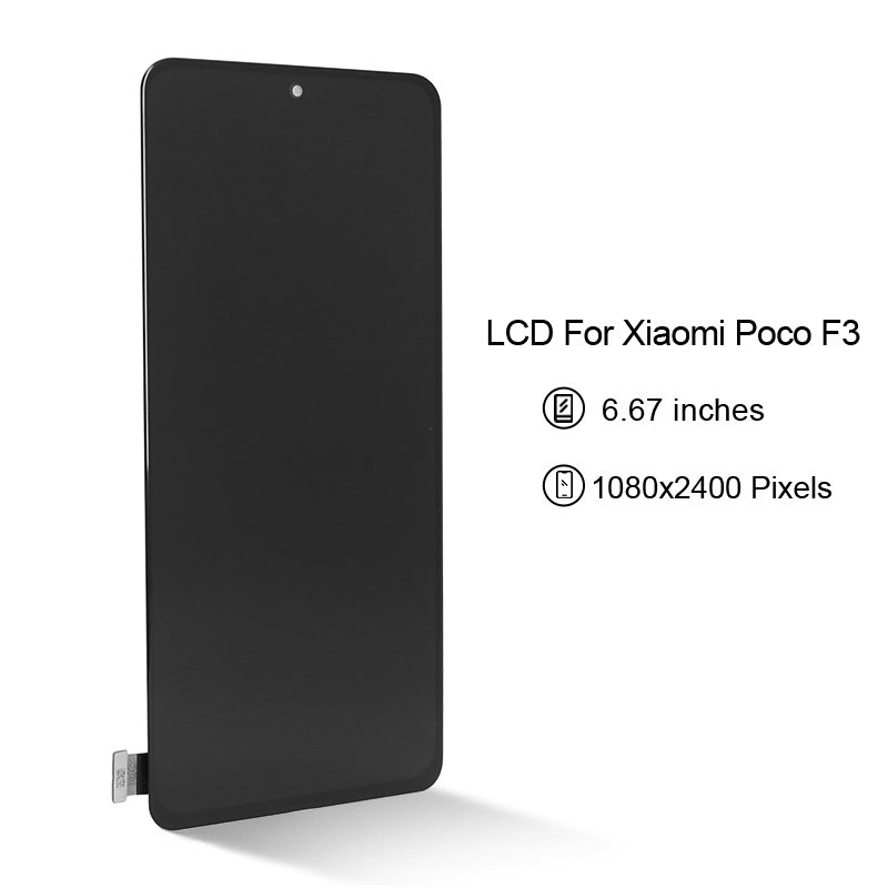 Poco F3 LCD Display Touch Digitizer Assembly Screen LCD For Xiaomi Poco F3 M2012K11AG Pantalla Ecran Repair Parts