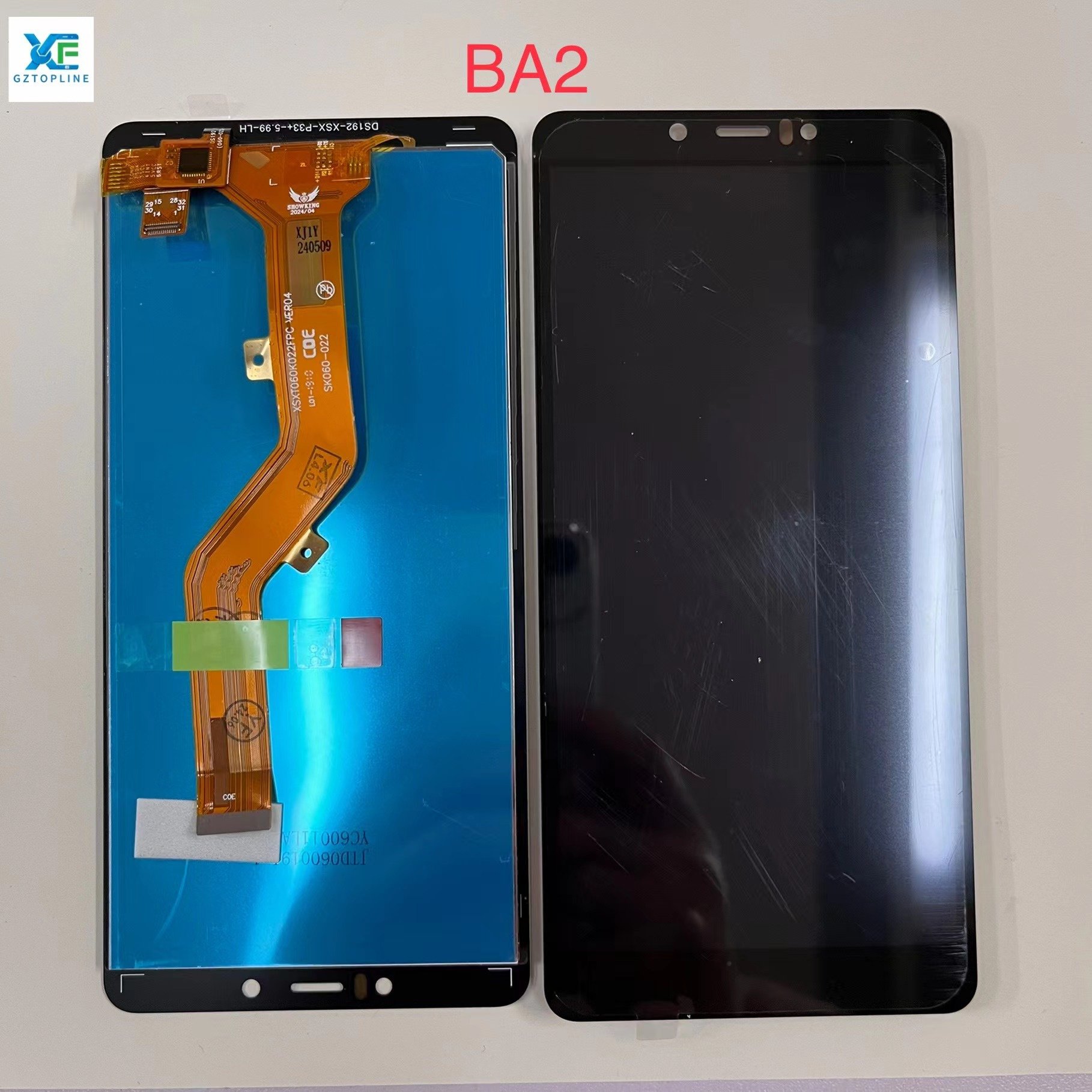 Factory Supplier Mobile Phone Lcd Display Touch Screen For Tecno BA2 TP Incell Lcd Replacement