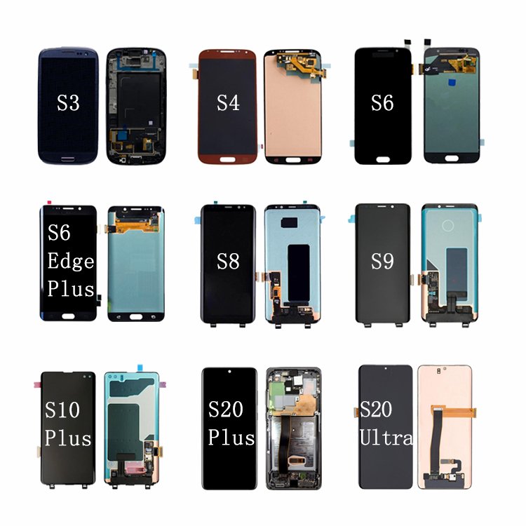 Factory Phone Display Lcd Screen For Samsung S7 S8 S9 S10 Plus Phone Lcds For Samsung Galaxy S20 S21 S22 S23 Ultra Original