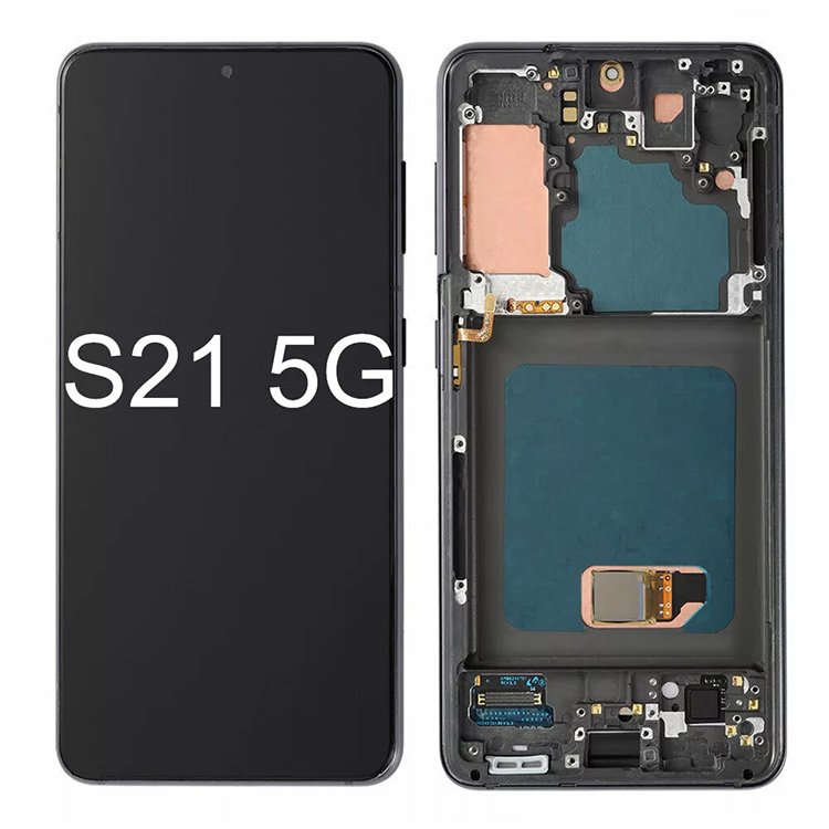 Touch Screen Phone oled Display LCD with Frame for Samsung S20 Ultra 5G Replacement