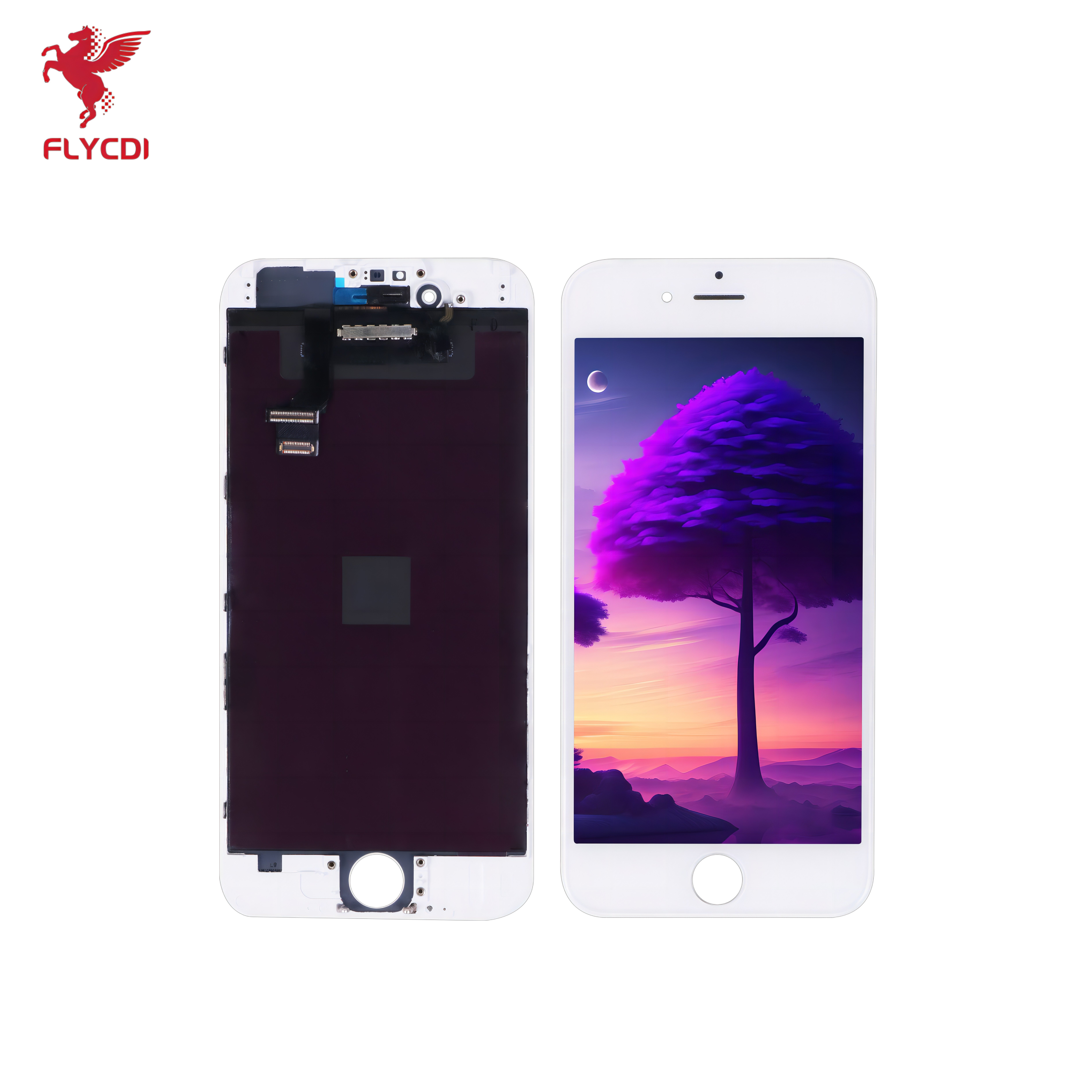 FLYCDI brand wholesale Mobile Phone Lcd For ip 6G 6P LCD Screen assembly Repair Screen Replacement LCD For 11 12 13 X XS