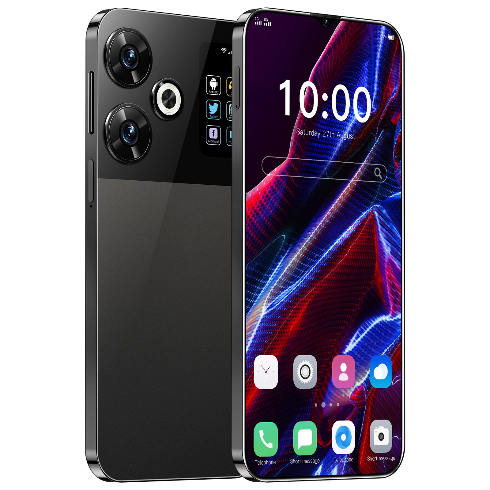 Wholesale M6 Pro Smartphone AMOLED Big Screen Global Version with 5G WCDMA Cellular Android 13 Cheap mobile phone cellphone
