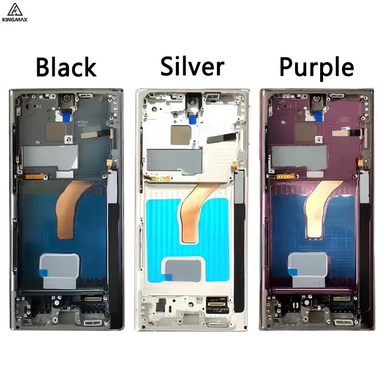 Samsung Touch Screen Panel 5G Screen Replacement LCD Display Fingerprints Frame for Samsung Galaxy S22 Ultra S908 S908B S908U