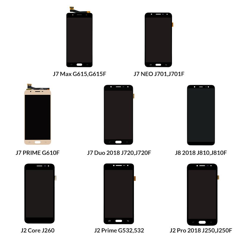 AMOLED LCD screens replacement mobile phone lcd display for iphone For Samsung cell phone lcd touch screen digitizer