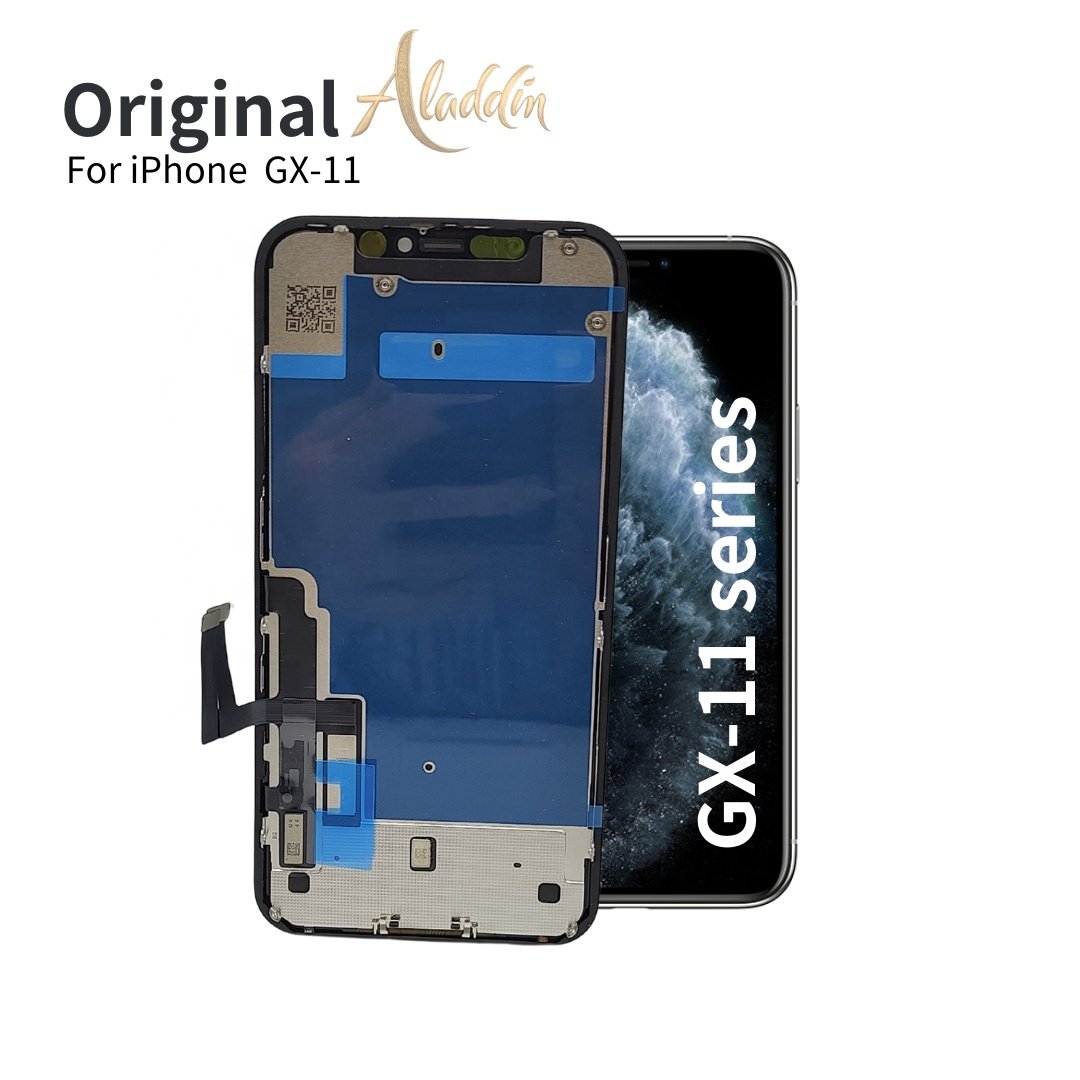 New Original Phone parts LCD GX 11 Oled for iPhone 11 Apple Mobile Phone LCD Repairment Part with service pack box