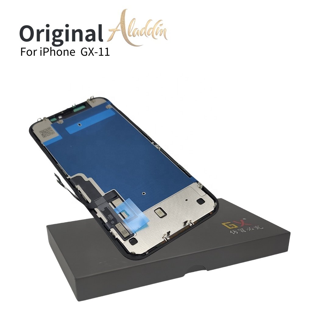 New Original Phone parts LCD GX 11 Oled for iPhone 11 Apple Mobile Phone LCD Repairment Part with service pack box