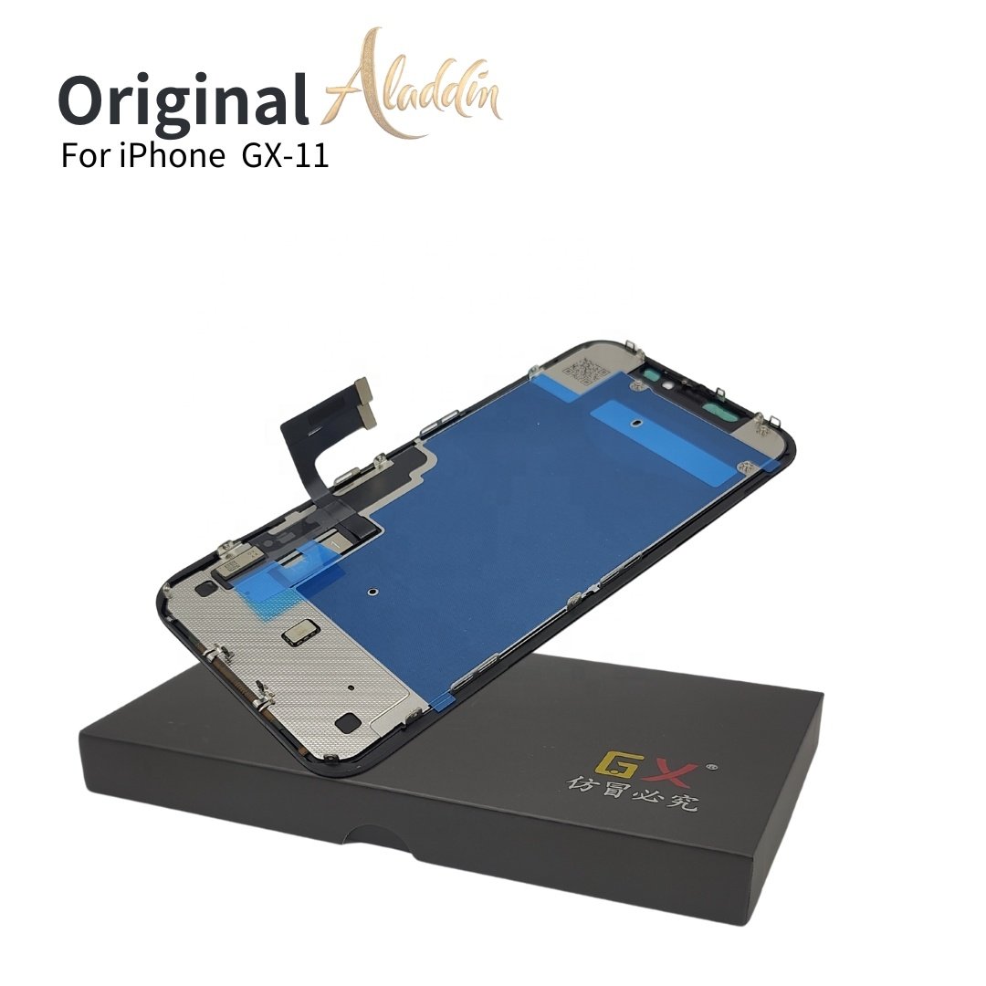 New Original Phone parts LCD GX 11 Oled for iPhone 11 Apple Mobile Phone LCD Repairment Part with service pack box