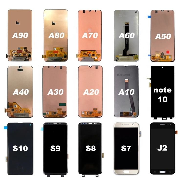 Mobile Phone LCDs Screen Original incell for Samsung A12 A125 A02 A022 Display All Models Phone LCD Screen Service Pack lcd