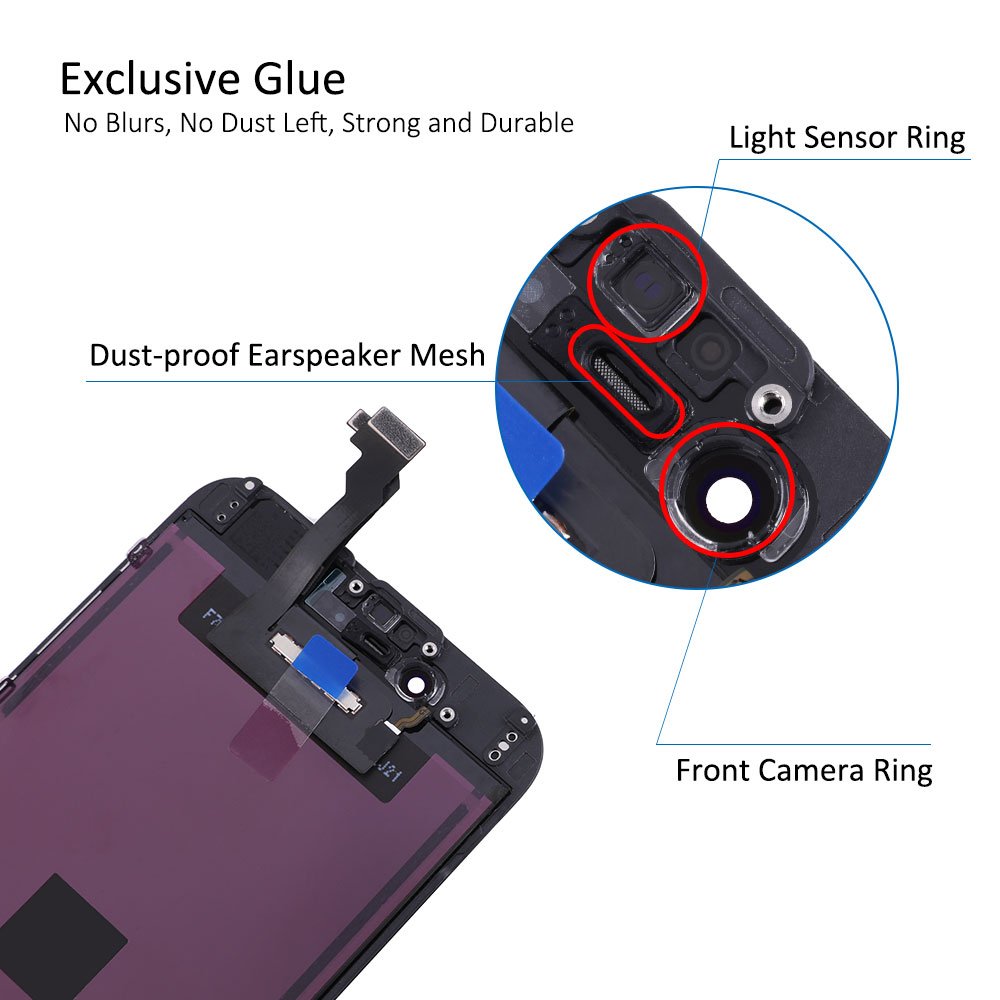 Elekworld Mobile Phones LCD EBR EBS LCD screen for iPhone 6 6 Plus 6S 6S Plus LCD Touch Screen Display Replacement Assembly