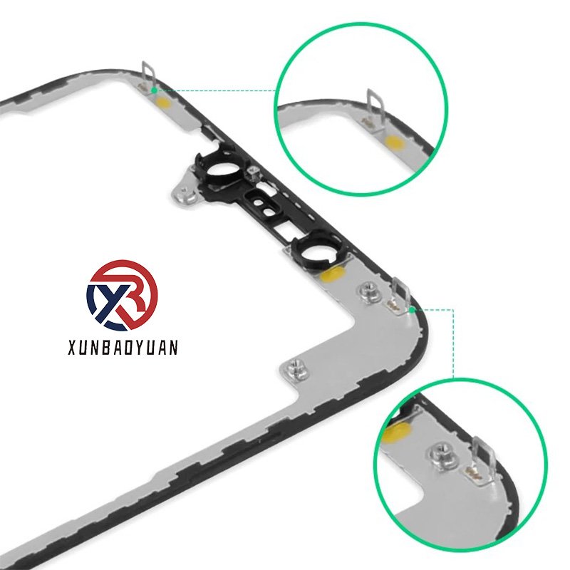 Factory Direct Aluminum Alloy Screen Holder Frame for iPhone 14 14Puls 14Pro 14Promax-Mobile Phone LCD Repair Replacement