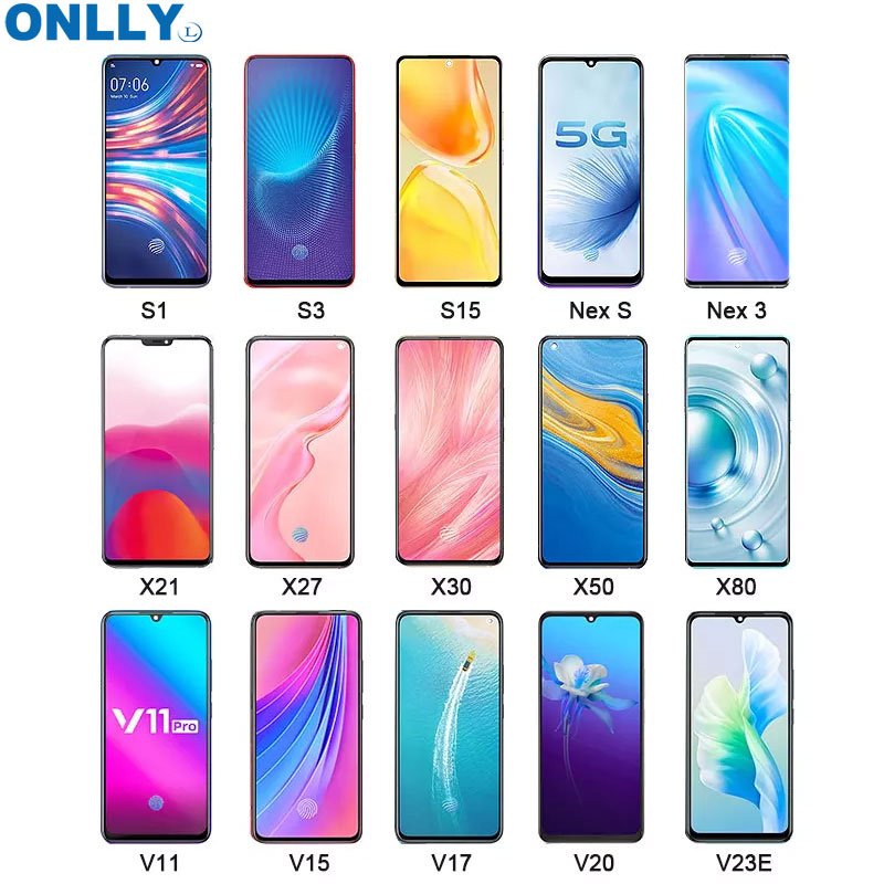 Mobile Phone LCD For VIVO Y18e Y17s Y16 Y15s Y15a Y12s Y12i Y12a Y11s Y03 Y02t Y02S Y02A Y01LCD Touch Screen Display Repair Part