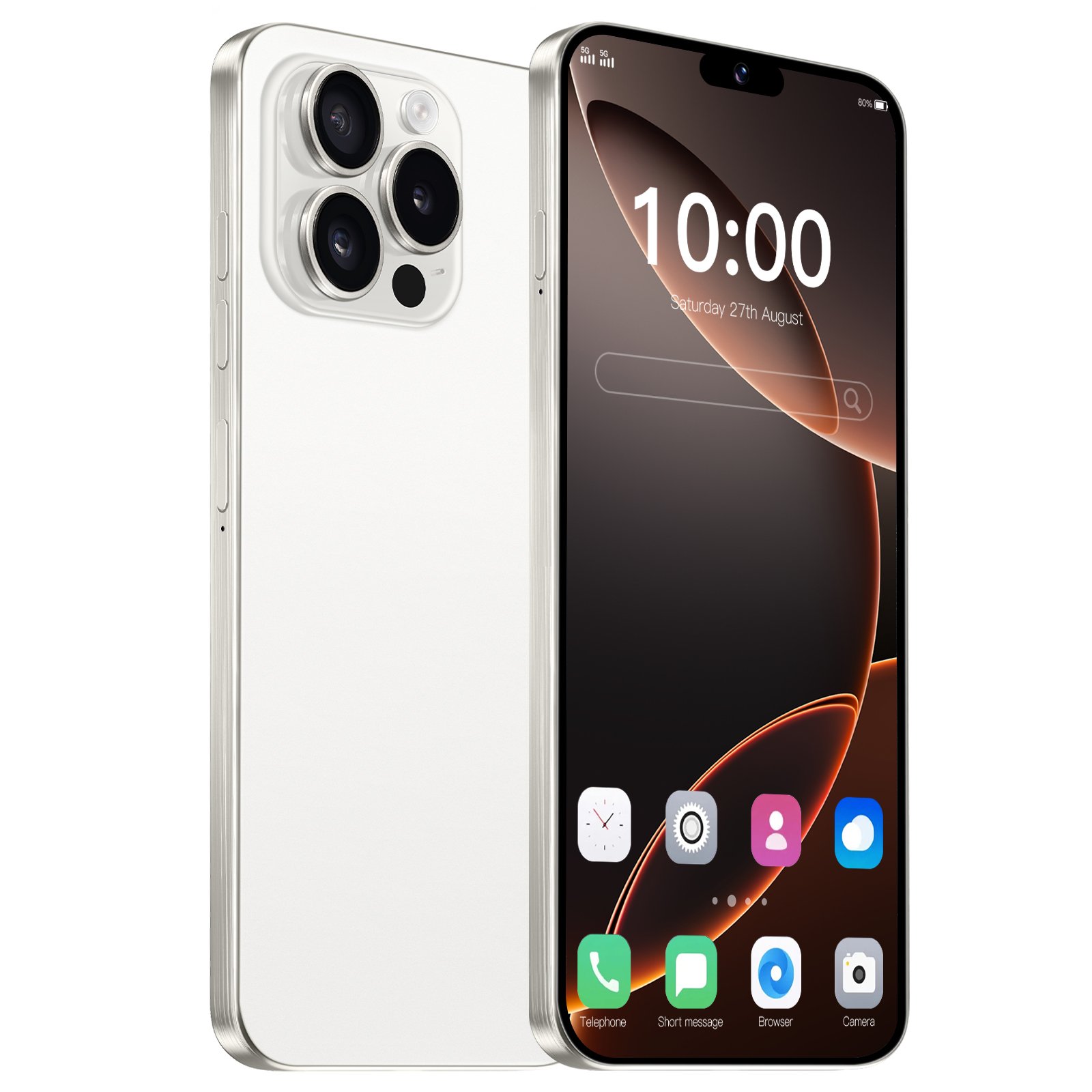New original i16 phone 16 pro max 5g smartphone new arrival 6.8 Inches 16GB+512GB phone 16 clone Unlocked Android Mobile Phones