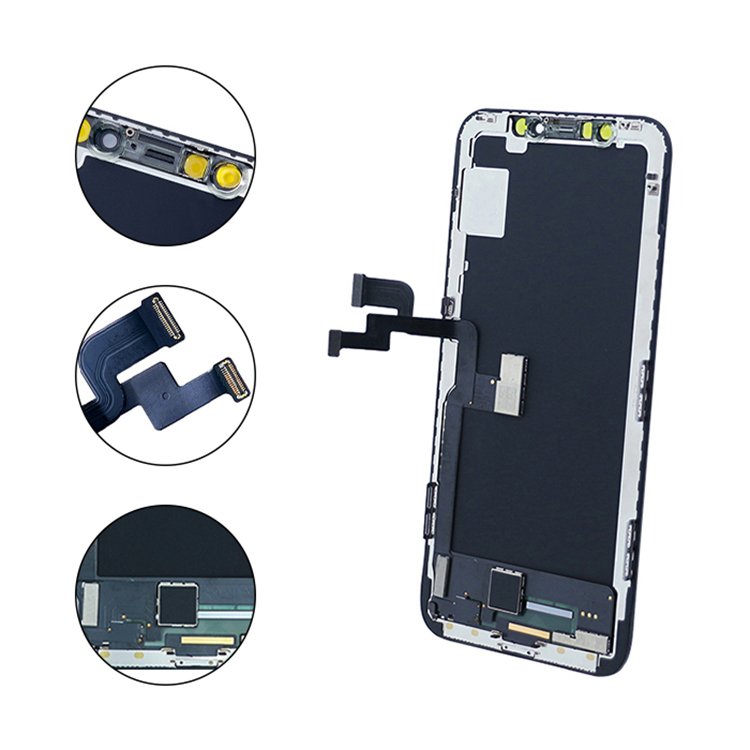 CONKA Mobile Phone Hard OLED Display Screen For Iphone X XS XR 11 Pro Max Replacement
