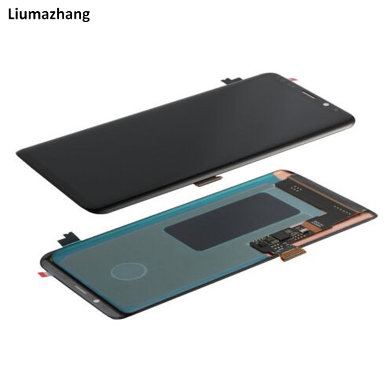 Original Super AMOLED Mobile Phone LCD For Samsung Galaxy S9 Plus G9650 G965U G965F Display Screen With Digitizer