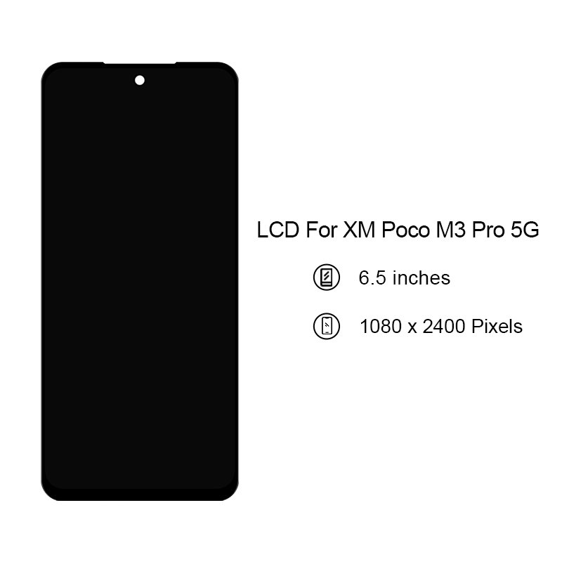 Digital Panel Display For Xiaomi Poco M2 M2 Pro M3 M3 M4