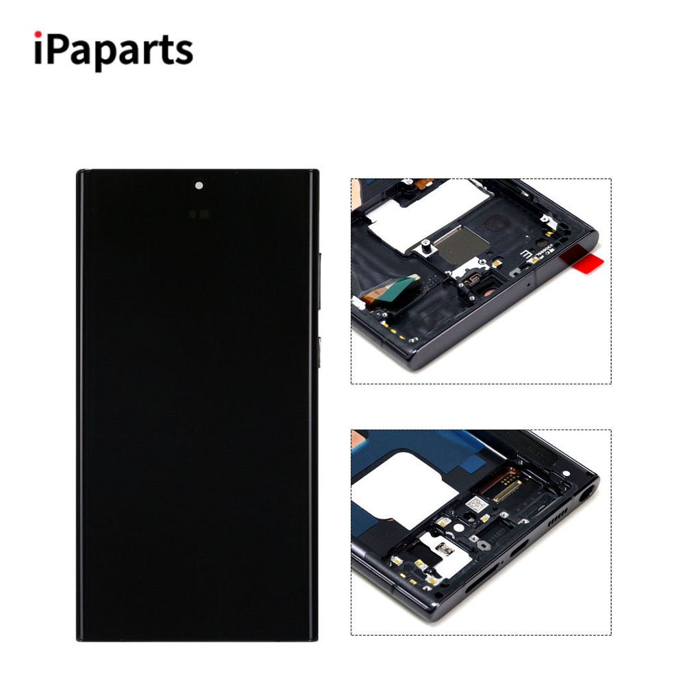 Wholesale Lcd For S21U S22U S23 Ultra Celular 5G Smartphone OLED Screen For Samsung Mobile Phone S23 Ultra lcd Display