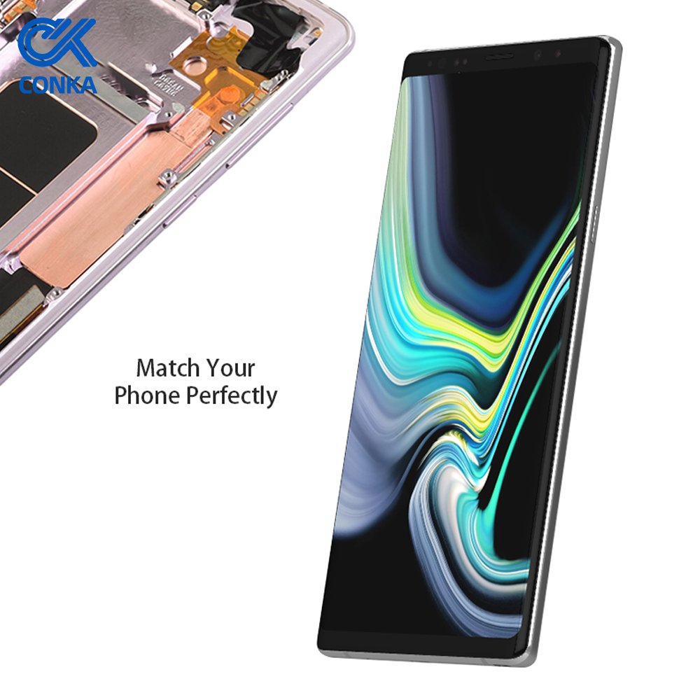 Mobile Phone LCD Display For Samsung Galaxy Note 9 LCD Touch Screen With Frame Digitizer Assembly