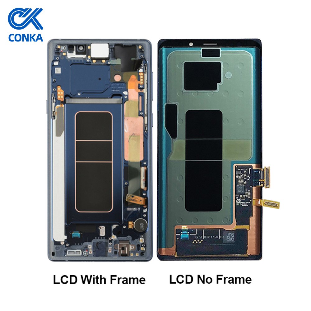 Mobile Phone LCD Display For Samsung Galaxy Note 9 LCD Touch Screen With Frame Digitizer Assembly