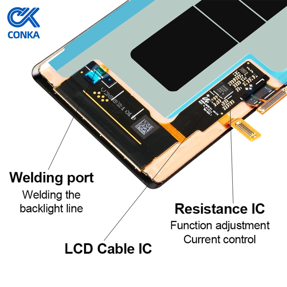 Mobile Phone LCD Display For Samsung Galaxy Note 9 LCD Touch Screen With Frame Digitizer Assembly